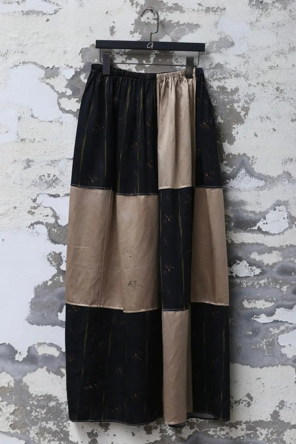 Mutedance 24 Spring/Summer Spliced Skirt MD-MD24SS92-PIN Colorblock PM126